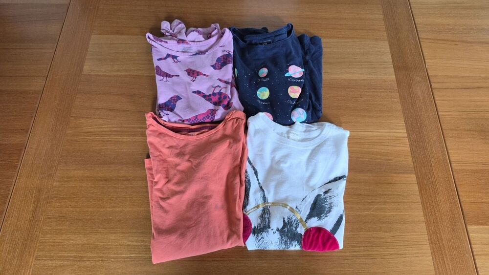 Girl's Long Sleeve Top Lot Size 10-12 Pre-owned READ Description